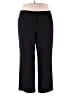 George Solid Black Dress Pants Size 22 - photo 1