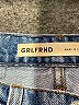 GRLFRND 100% Cotton Hearts Blue Jeans Size 25 waist - photo 7