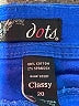 Dots Solid Blue Shorts Size 20 - photo 3