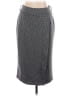 Chances R Chevron-herringbone Gray Formal Skirt Size L - photo 1