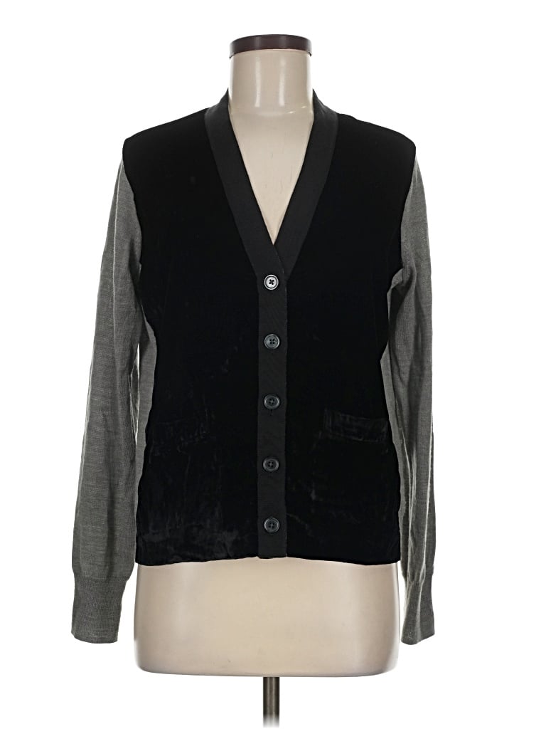 Pre-owned Jcrew Cardigan Sweater In Black