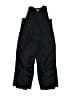 White Sierra 100% Polyester Black Snow Pants With Bib Size S (kids) - photo 1