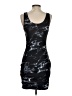 Express Graphic Black Cocktail Dress Size S - photo 2
