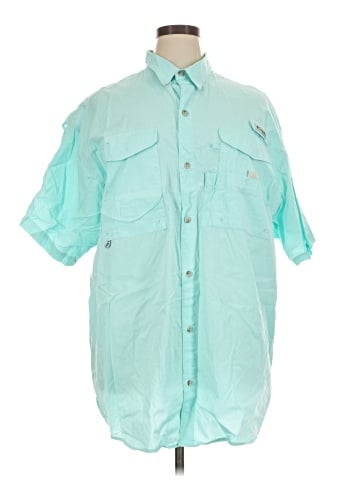 Columbia Short Sleeve Button-Down Shirt (view 1)