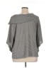 I.N. Studio Gray 3/4 Sleeve Top Size 1X - photo 2