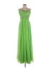 Assorted Brands 100% Polyester Green Cocktail Dress Size 12 - photo 1