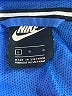 Nike 100% Polyester Color Block Blue Track Jacket Size L - photo 6