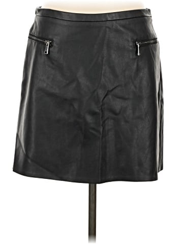 Oodji Faux Leather Skirt (view 1)