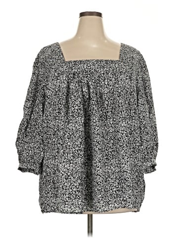 Jones & Co 3/4 Sleeve Blouse (view 1)