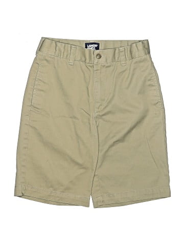 Lands' End Khaki Shorts (view 1)