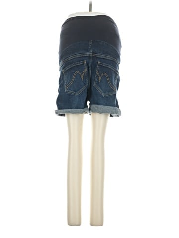 Indigo Blue Denim Shorts (view 2)