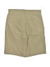 Lands' End Solid Tan Khaki Shorts Size 12 - photo 2