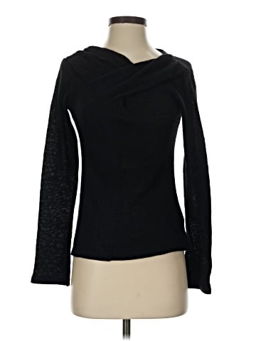 Velvet Wool Pullover Sweater (view 1)