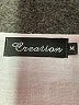Creation White Short Sleeve Blouse Size M - photo 7