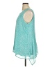 Fever 100% Polyester Teal Sleeveless Blouse Size XL - photo 5