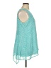 Fever 100% Polyester Teal Sleeveless Blouse Size XL - photo 4