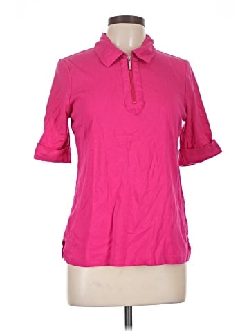 Karen Scott Short Sleeve Blouse (view 1)