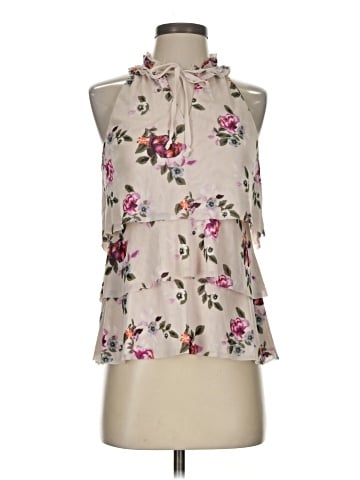 White House Black Market Sleeveless Blouse (view 1)