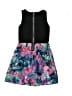 Aqua Floral Black Dress Size M (kids) - photo 2