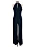 Nina Leonard Solid Blue Jumpsuit Size M - photo 2