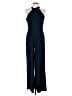 Nina Leonard Solid Blue Jumpsuit Size M - photo 1