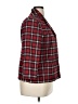DressBarn Plaid Red Blazer Size XL - photo 4