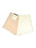 Pull&Bear Color Block Ivory Shorts Size 6 - photo 2