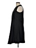 Unbranded Solid Black Casual Dress Size L - photo 5
