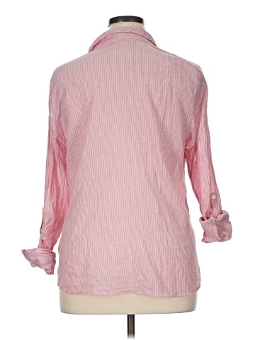Gap Outlet 3/4 Sleeve Button-Down Shirt (view 2)