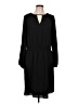 Apt. 9 100% Polyester Solid Black Casual Dress Size 16 - photo 1
