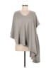 Look 100% Acrylic Gray Poncho One size - photo 1