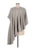 Look 100% Acrylic Gray Poncho One size - photo 2
