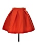 Diamond Supply Co 100% Polyester Solid Red Formal Skirt Size XS - photo 1