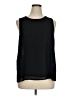 Pleione 100% Polyester Black Sleeveless Blouse Size XL - photo 1