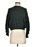 Aqua Green Gray 3/4 Sleeve Turtleneck Size S - photo 1