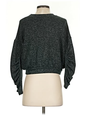 Aqua 3/4 Sleeve Turtleneck (view 2)
