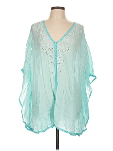 Melissa Odabash 3/4 Sleeve Blouse (view 1)