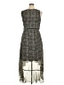 Studio One 100% Polyester Houndstooth Black Cocktail Dress Size 14 - photo 2