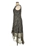 Studio One 100% Polyester Houndstooth Black Cocktail Dress Size 14 - photo 5