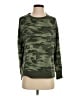 Splendid Camo Green Pullover Sweater Size S - photo 1