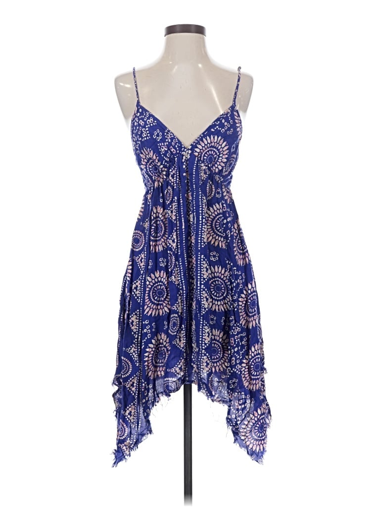 Pre-owned O'neill Sleeveless Top Blue Halter Neckline Tops