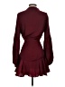 AaKaa 100% Polyester Burgundy Casual Dress Size S - photo 2