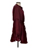 AaKaa 100% Polyester Burgundy Casual Dress Size S - photo 4
