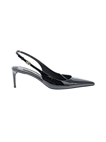 Dolce & Gabbana Patent Leather Slingback Pumps (view 1)
