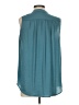 Vince. Teal Sleeveless Blouse Size S - photo 2
