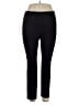 White House Black Market Solid Black Active Pants Size 10 - photo 1