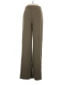 Pull&Bear Solid Green Casual Pants Size S - photo 1