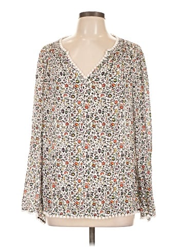 Club Monaco Long Sleeve Blouse (view 1)