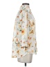 BCX 100% Polyester Floral Ivory 3/4 Sleeve Blouse Size S - photo 4