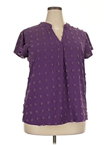 Blooming Jelly Short Sleeve Blouse (view 1)